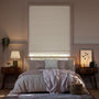 Colorized Cambridge Velvet Blackout Natural Roman Blind 7865