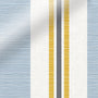 ColorizedPLA Truro Stripe Coastal Blue Curtains 5462