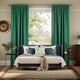 Colorized Velvet Jade Green Curtains 5514