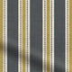 ColorizedPLA Twill Stripe Linen Gold Shadow Curtains 5706