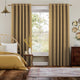Colorized Paleo Linen Mustard Curtains 5719