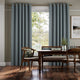 Colorized Paleo Linen Smoky Blue Curtains 5725