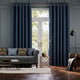 Colorized Paleo Linen Vintage Indigo Curtains 5731