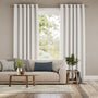 Colorized Bijou Linen Alabaster Curtains 5739