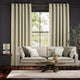 Colorized Bijou Linen Latte Curtains 5746