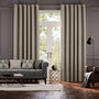 Colorized Bijou Linen Taupe Curtains 5752