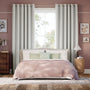 Colorized Devon Stripe Smoke Grey Curtains 5789