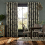 Colorized William Morris Acanthus Velvet Mineral Curtains 5803