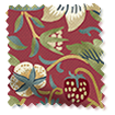 ColorizedSwatch William Morris Strawberry Thief Harissa Red Curtains sample image 5820