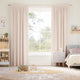 Colorized Tiger Stripe Blush Curtains 5847