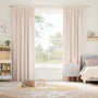 Colorized Tiger Stripe Blush Curtains 5847