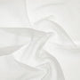 ColorizedZoom Lucid Voile White Curtains 5935