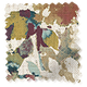 ColorizedSwatch Fleur Umber & Teal Curtains sample image 5998