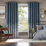 Colorized September Meadow Smoke Blue Curtains 6028