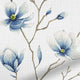 ColorizedPLA Magnolia Trail China Blue Curtains 6046