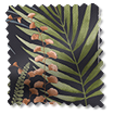 ColorizedSwatch Inky Botanical Charcoal Curtains sample image 9023