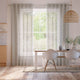 Colorized Nova Voile Pebble Curtains 6056