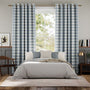 Colorized Hudson Gingham Cloud Curtains 6076