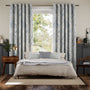 Colorized Abelia Blue Quartz Curtains 6104