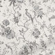 ColorizedZoom Bird Toile Charcoal Curtains 6131