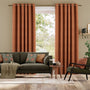 Colorized Delphi Chenille Weave Cayenne Curtains 6146