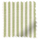 ColorizedSwatch Ella Stripe Apple Curtains sample image 6159