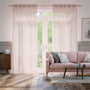 Colorized Lumiere Unlined Laurel Blush Curtains 6170