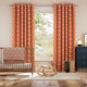 Colorized Little Arches Papaya Curtains 6215