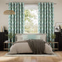 Colorized Dash Teal Curtains 6220