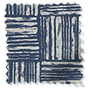 ColorizedSwatch Batik Check Ink Curtains sample image 6227