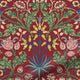 ColorizedZoom William Morris Hyacinth Russet Curtains 6257