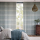 Colorized William Morris Brother Rabbit Blue Grey Curtains 6270