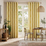 Colorized William Morris Blackthorn Saffron Curtains