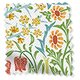 ColorizedSwatch William Morris Blackthorn Summer Garden Curtains sample image 6281