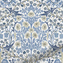 ColorizedZoom William Morris Blackthorn China Blue Curtains 6276