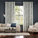 Colorized Blurred Velvet Slate Curtains 6287