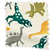 ColorizedSwatch Dinosaurs Green Curtains sample image 6295