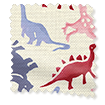 ColorizedSwatch Dinosaurs Pink Curtains sample image 6296