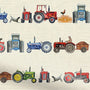 ColorizedPLA Tractors Multi Curtains 6298