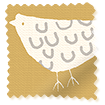 ColorizedSwatch Tweet Tweet Mustard Curtains sample image 6306