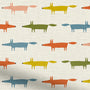 ColorizedZoom Little Fox Popsicle Birthday Curtains 6336