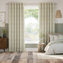 Colorized William Morris Strawberry Thief Jacquard Olive Curtains 6393