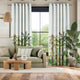 Colorized Mountain Palm Serenity Curtains 6480