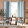 Colorized Valley Stripe Morning Rain Curtains 6561