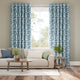 Colorized Fern Frond Sea Waves Curtains 6567