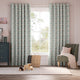 Colorized Glen Lyon Basil Curtains 6602