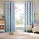 Colorized Quey Two Cornflower Curtains 6610