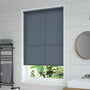 ColorizedZoom Avalon Dark Blue Roller Blind 7933