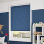 ColorizedZoom Choices Paleo Linen Blue Azure Roller Blind 8006