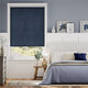 Colorized Choices Paleo Linen Vintage Indigo Roller Blind 8016
